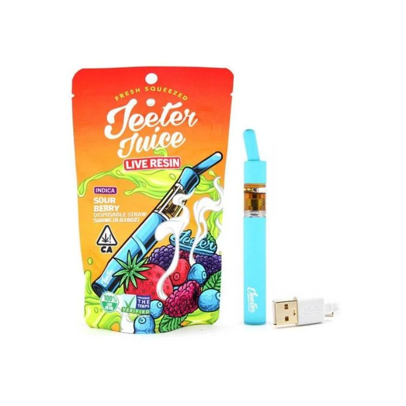 PLUMA DE WAX DESECHABLE - JEETER JUICE "Sour Berry" (ÍNDICA)