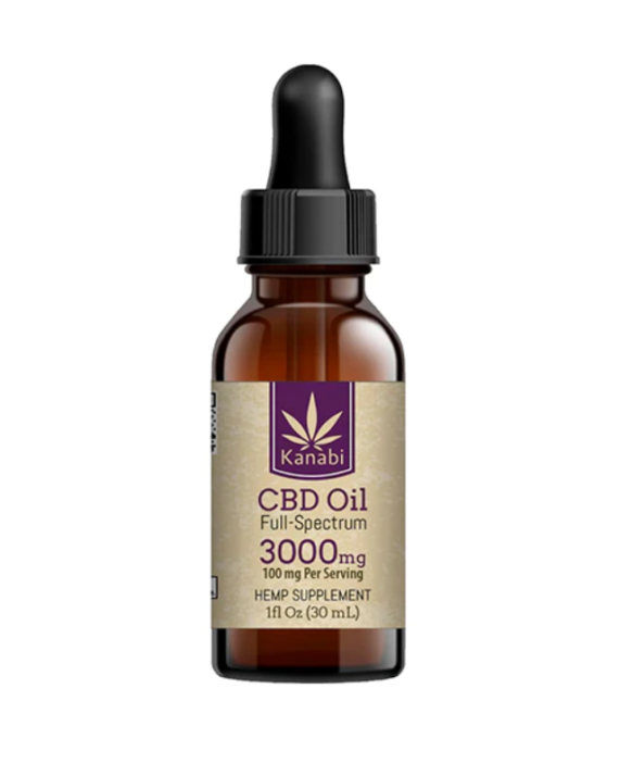 Aceite de CBD  Full spectrum -KANABI- 3000 mg.