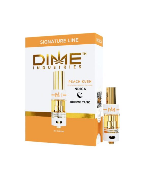 CARTUCHO WAX – DIME «Peach Kush» (ÍNDICA)