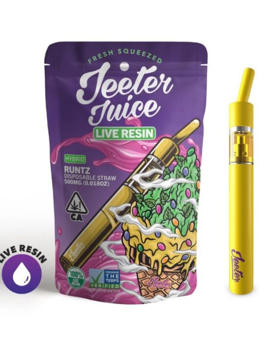 PLUMA DE WAX DESECHABLE - JEETER JUICE "Runtz" (HÍBRIDA)