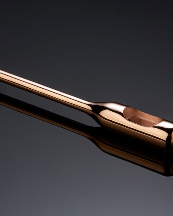 Pipa chapeada en Oro rosado - MAE "The pipe"
