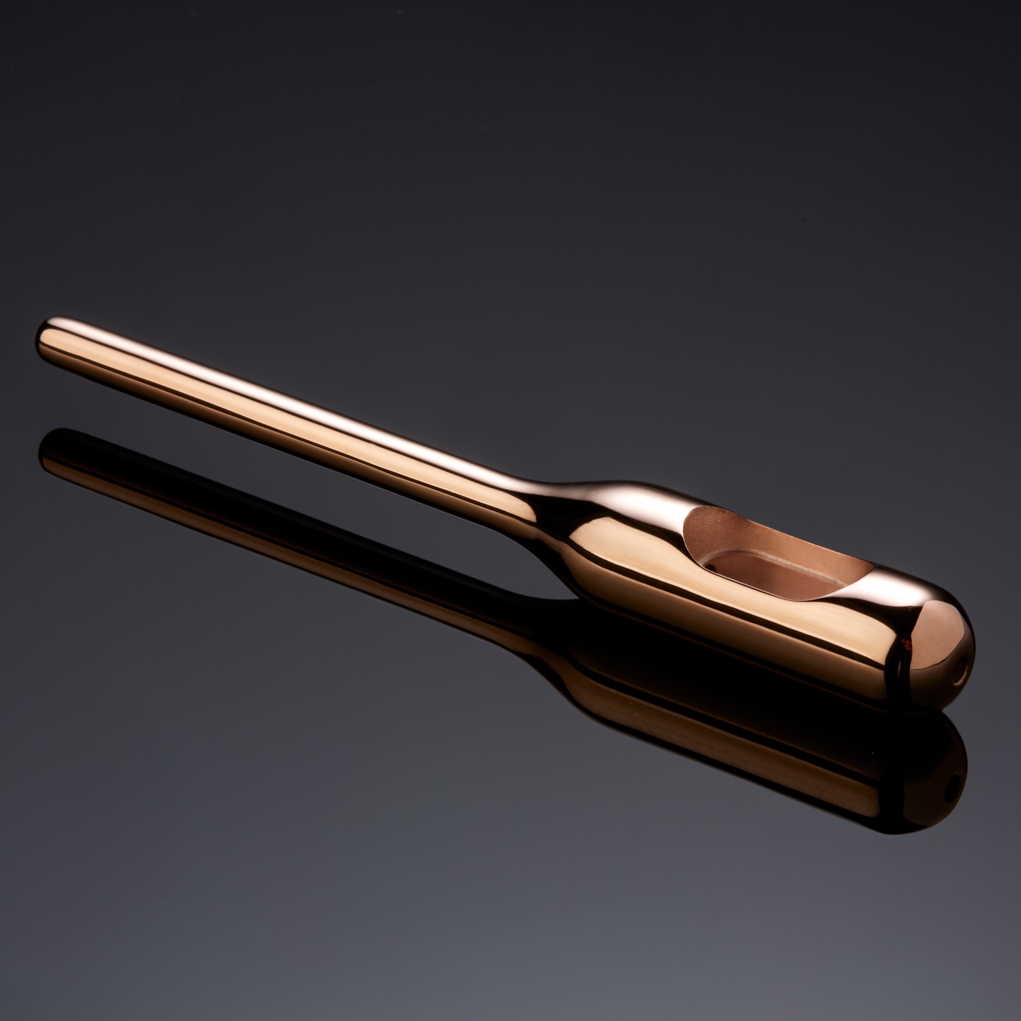 Pipa chapeada en Oro rosado - MAE "The pipe"
