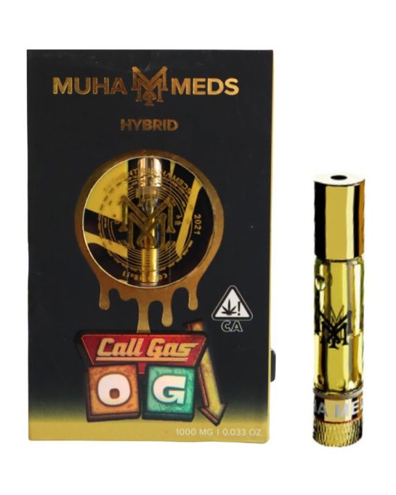 CARTUCHO WAX – MUHA MEDS  «Call Gas OG» (HÍBRIDA)
