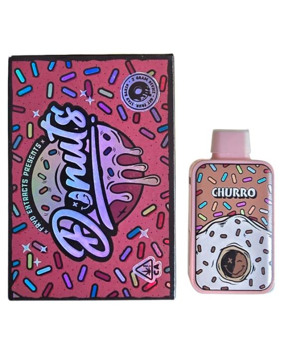 PLUMA DE WAX DESECHABLE - DONUTS X FRYD  "Churro" 2ML (HÍBRIDA)