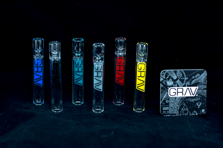 GRAV TASTER CHILLUM 12 MM CLEAR