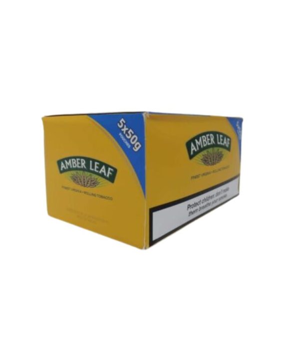 TABACO - AMBER LEAF "Finest virginia" 50 gramos (Caja 5 piezas)