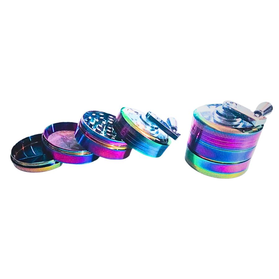 Grinder metal 4 partes con manija FG-046 50mm