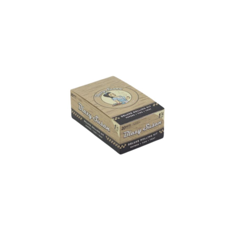SÁBANAS - BLAZY SUSAN "Brown delux rolling kit" 1 1/4 size (caja 20 paquetes)