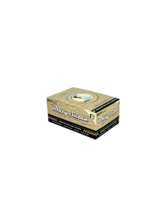 SÁBANAS - BLAZY SUSAN "Brown rolling paper" 1 1/4 size (caja 50 paquetes)