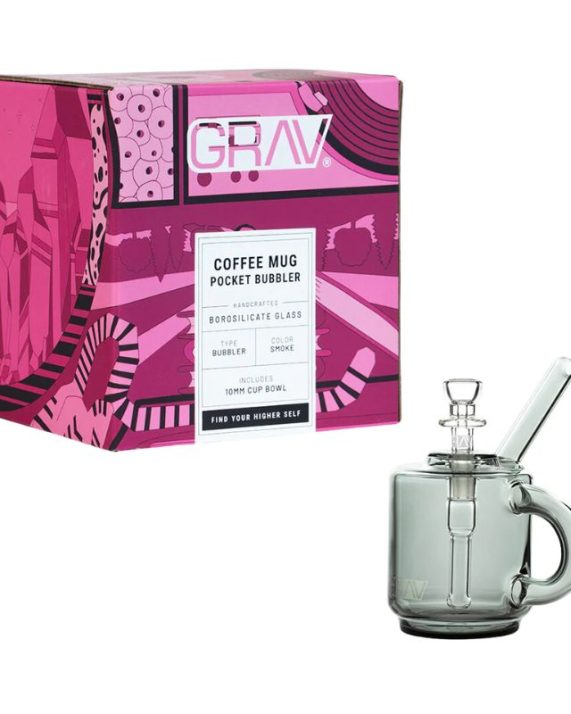 GRAV COFFE MUG POCKET BUBBLE - PBCM-LIGHT COBALT