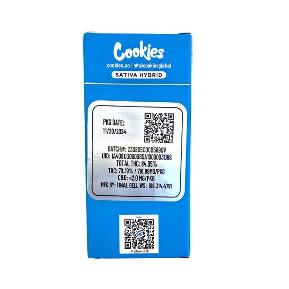 PLUMA WAX COOKIES HOLLYWOOD REVERSO
