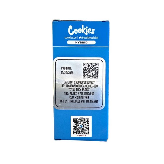 PLUMA WAX COOKIES MADISON SQUARE REVERSO