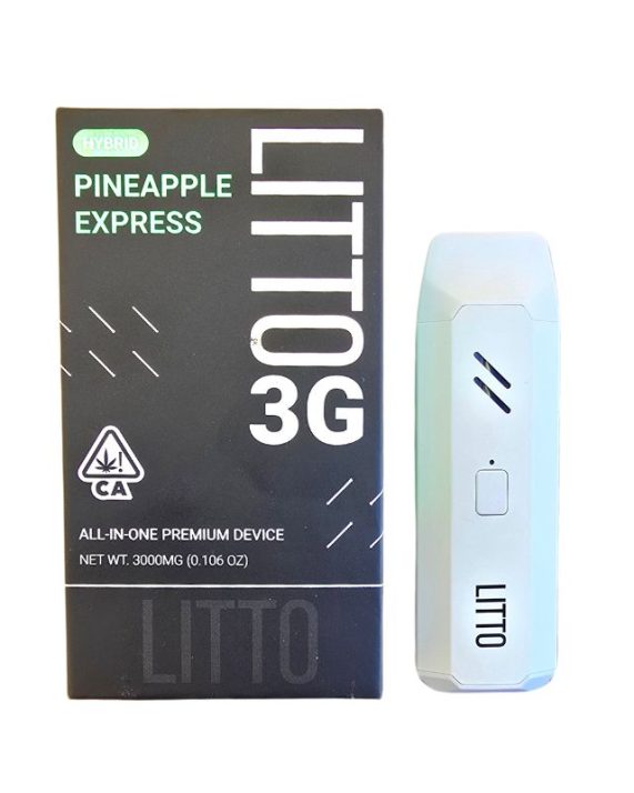 PLUMA DE WAX - LITTO "Pineapple Express" 3ML (HIBRIDA)