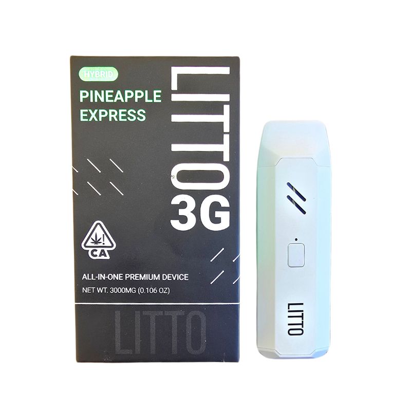 PLUMA DE WAX - LITTO "Pineapple Express" 3ML (HIBRIDA)