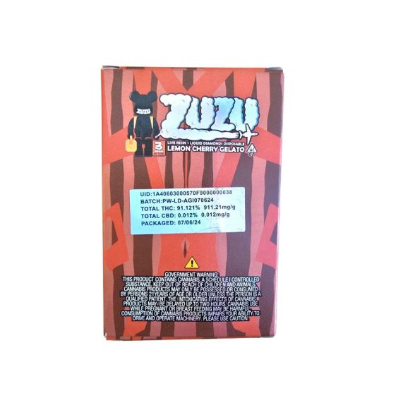 PLUMA WAX ZUZU LEMON CHERRY GELATO REVERSO