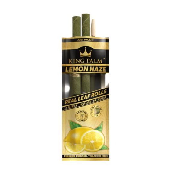 WRAPS PREROLADOS – KING PALM Lemon haze Minis