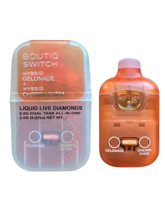PLUMA DE WAX – BOUTIQ (2 sabores) «Gelonade& Cherry Chem» 2 ML (HÍBRIDA/HIBRIDA)
