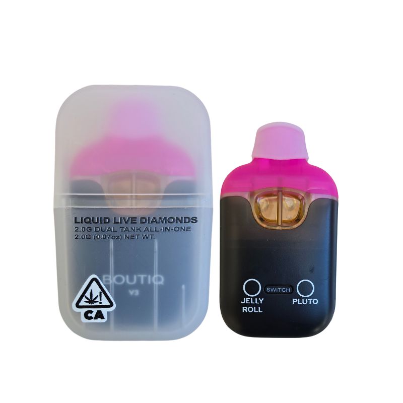 PLUMA DE WAX – BOUTIQ (2 sabores) «Jelly roll & Pluto» 2 ML (INDICA)