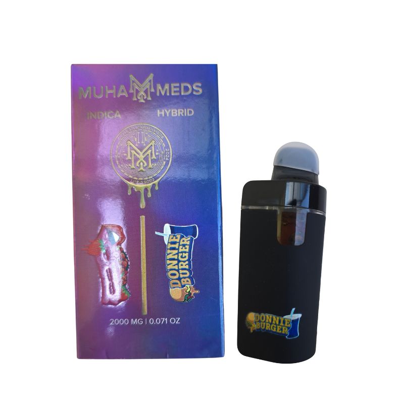 PLUMA WAX – MUHA MEDS (2 en 1)"Strawberry Shortcake " 2ML (INDICA/ HIBRIDA )