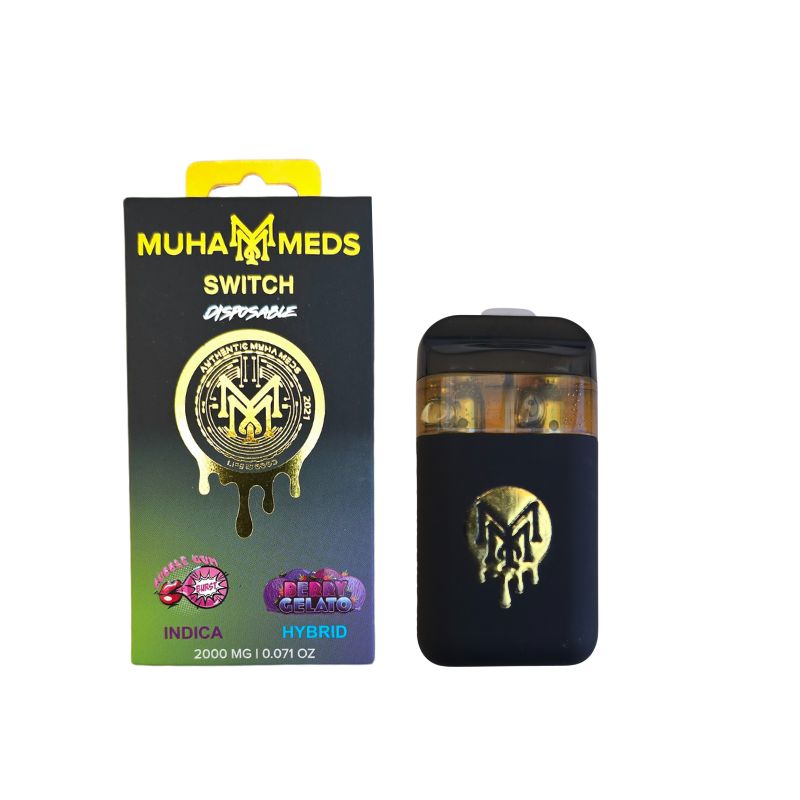 PLUMA WAX – MUHA MEDS  "Bubble Cum - Berry Gelato" 2ML (ÍNDICA / HIBRIDA)