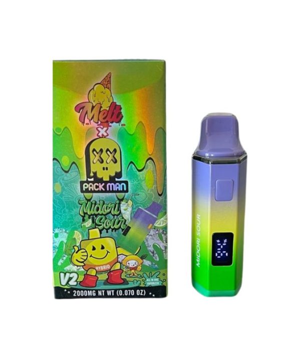 PLUMA DE WAX – PACK MAN «Midori Sour» 2 ML  (HIBRIDA)
