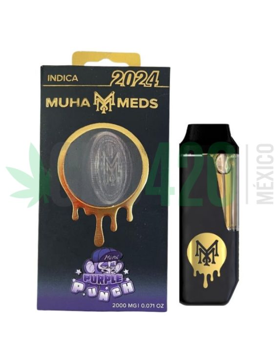 PLUMA WAX – MUHA MEDS  "Purple Punch " 2ML (ÍNDICA)