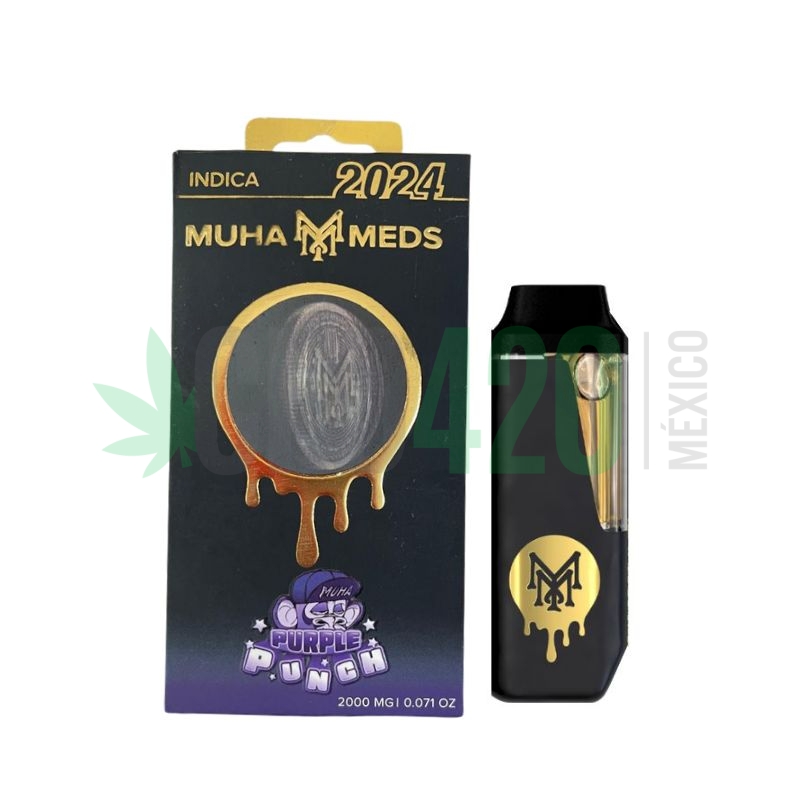 PLUMA WAX – MUHA MEDS  "Purple Punch " 2ML (ÍNDICA)