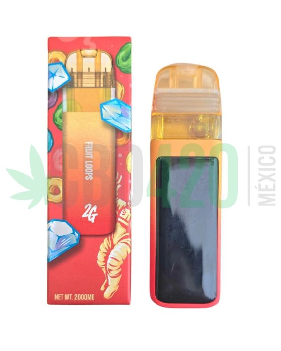 PLUMA DE WAX DESECHABLE - FAVORITES "Fruit Loops" 2ML (SATIVA)