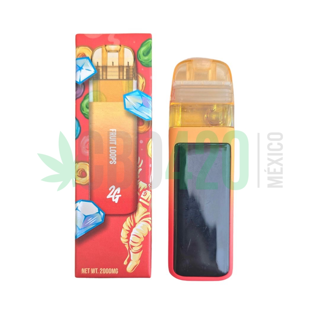 PLUMA DE WAX DESECHABLE - FAVORITES "Fruit Loops" 2ML (SATIVA)