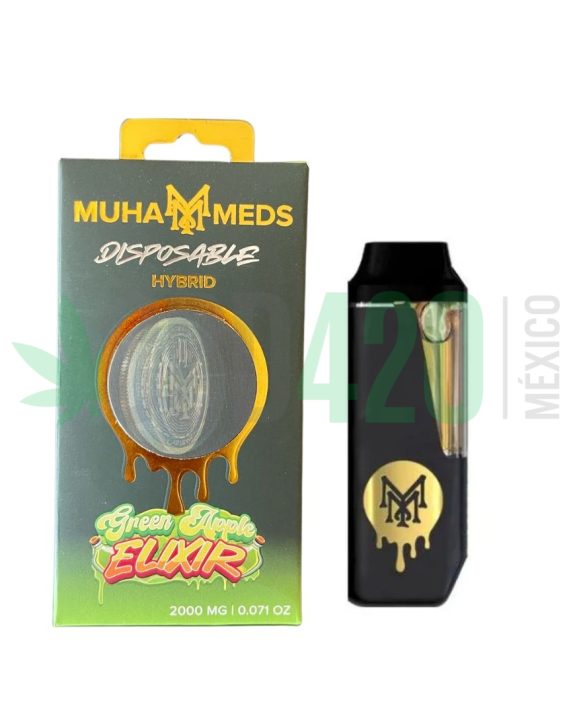 PLUMA WAX – MUHA MEDS  "Green Apple Elixir" 2ML (HIBRIDA)