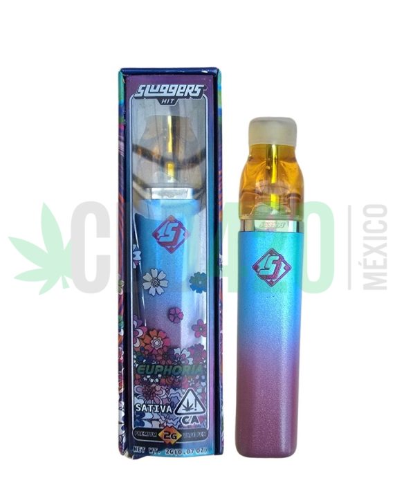 PLUMA DE WAX DESECHABLE - SLUGGERS HIT "Euphoria" 2ML (SATIVA)
