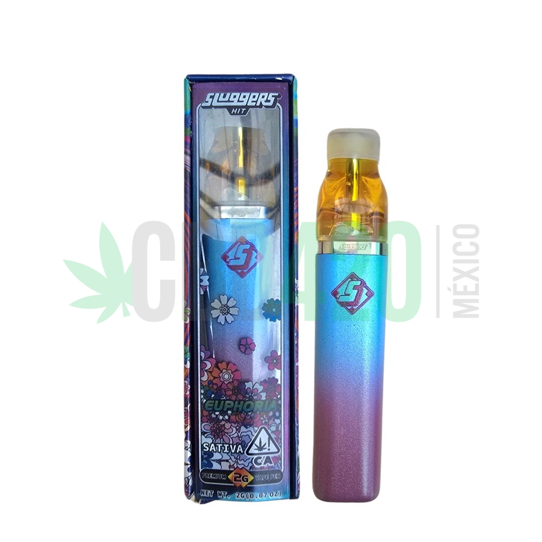 PLUMA DE WAX DESECHABLE - SLUGGERS HIT "Euphoria" 2ML (SATIVA)