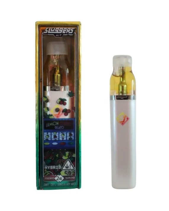 PLUMA DE WAX DESECHABLE - SLUGGERS HIT "Lemon Cherry Gelato" 2ML (HIBRIDA)