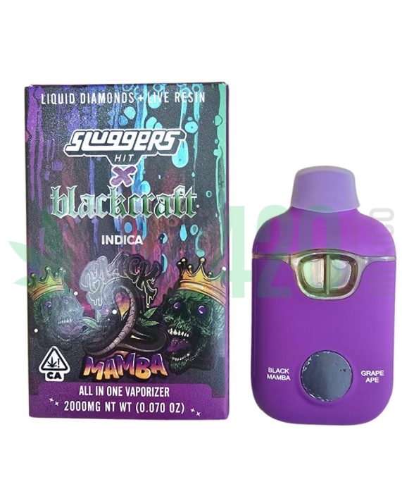 PLUMA DE WAX - SLUGGERS HIT (2 sabores) "Mamaba & Grape Ape" 2ml (INDICA)