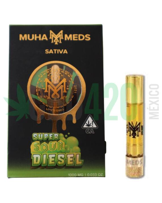 CARTUCHO WAX – MUHA MEDS  "Super sour diesel"  (SATIVA)