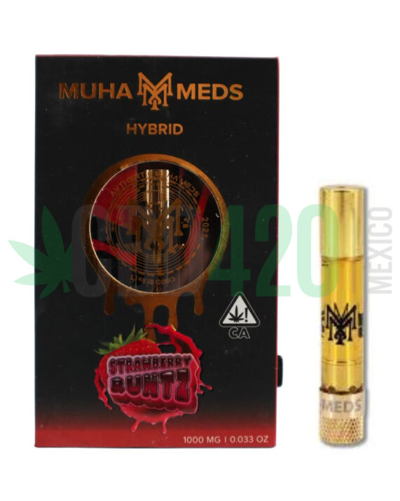 CARTUCHO WAX – MUHA MEDS  «Strawberry Runtz» (HÍBRIDA)