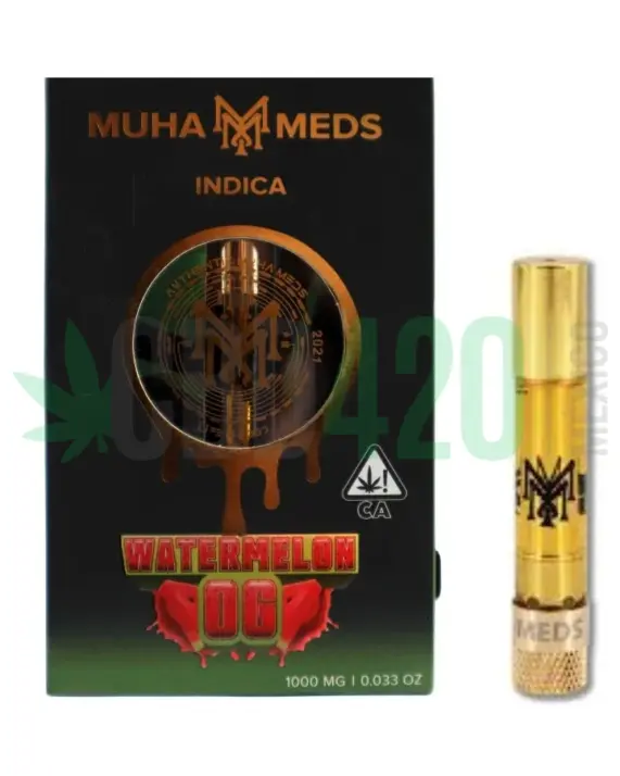 CARTUCHO WAX – MUHA MEDS  "Watermelon OG"  (INDICA)