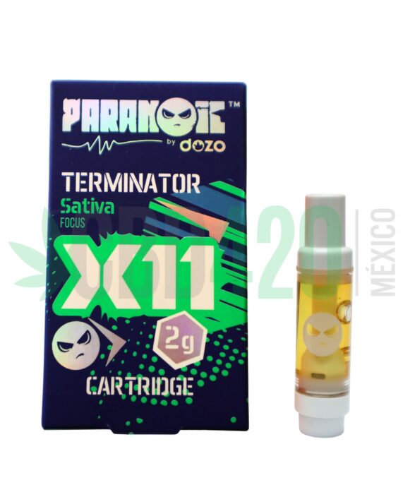 CARTUCHO WAX - PARANOIC "Terminator" 2ML (SATIVA)