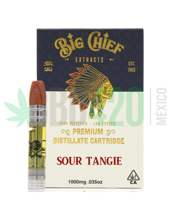 CARTUCHO WAX - BIG CHIEF "Sour Tangie"  (SATIVA)