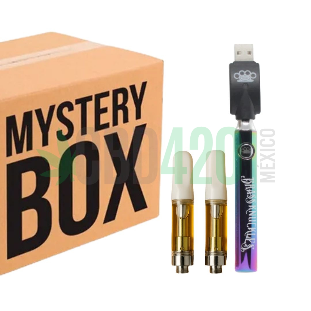 MYSTERY BOX - 2 cartuchos + 1 batería para wax
