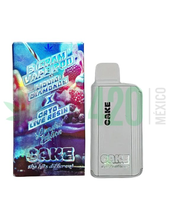 PLUMA DE WAX DESECHABLE - CAKE "Sugar Kush" 3 ML (INDICA)