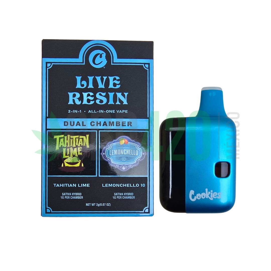 PLUMA DE WAX - COOKIES (2 sabores) "Tahitian Lime - Lemonchello 10" 2ML (SATIVA/HIBRIDA)