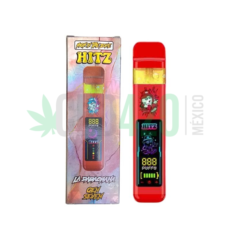 PLUMA DESECHABLE DE WAX – HITZ «La Dabachana» 2 ML (HIBRIDA)