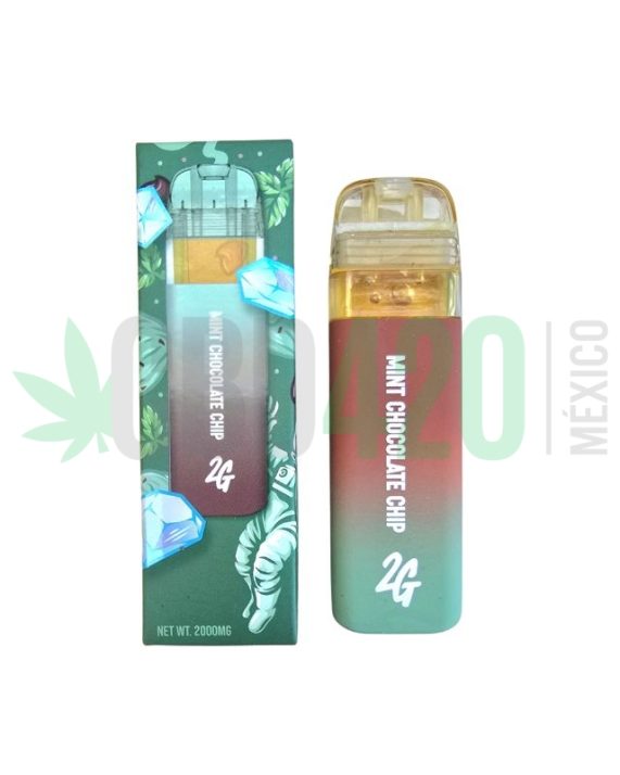 PLUMA DE WAX DESECHABLE - FAVORITES "Mint Chocolate Chip" 2ML (INDICA)