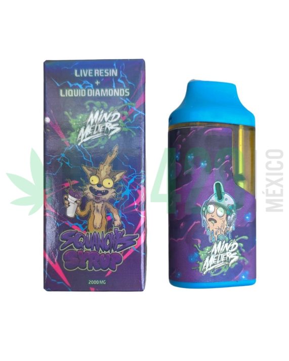 PLUMA DE WAX – MIND MELTERS «Squanchyz Syrup» 2 ML(INDICA)