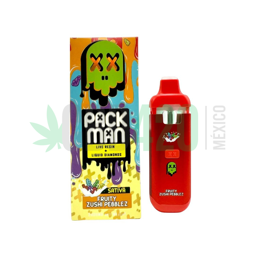 PLUMA DE WAX PACK MAN "Fruity Zushi Pebbez" 2 ML (SATIVA)