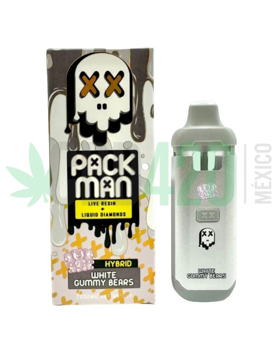 PLUMA DE WAX – PACK MAN «White Gummy Bears» 2ML (HÍBRIDA)