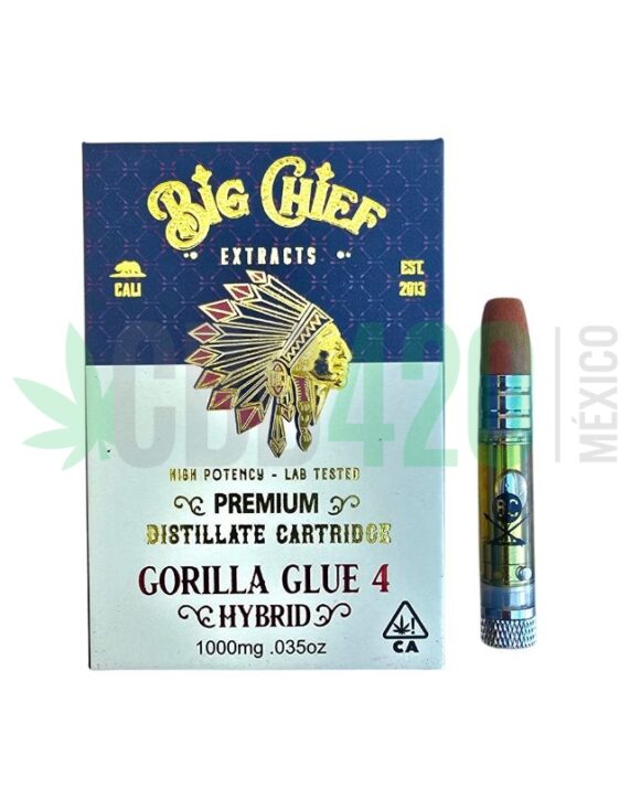 CARTUCHO WAX - BIG CHIEF "Gorilla Glue 4" (HIBRIDA)