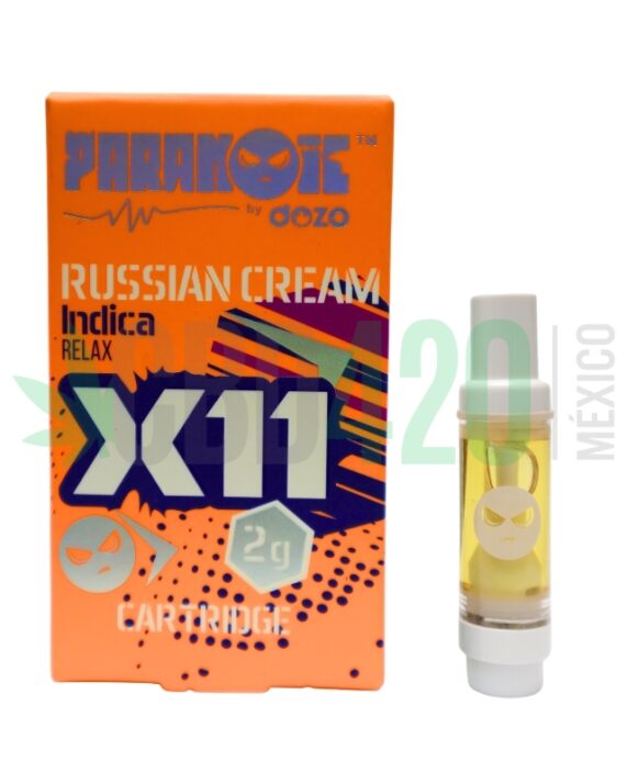 CARTUCHO WAX - PARANOIC "Russian Cream" 2ML (INDICA)