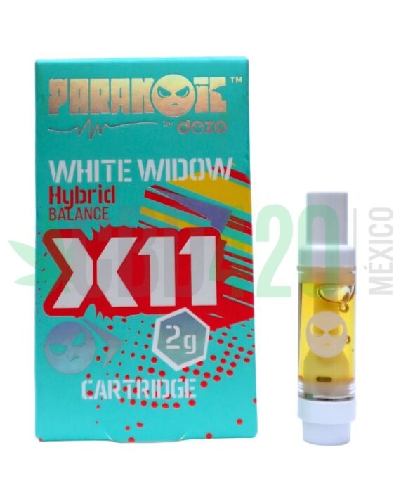 CARTUCHO WAX - PARANOIC "White Widow" 2ML (HIBRIDA)